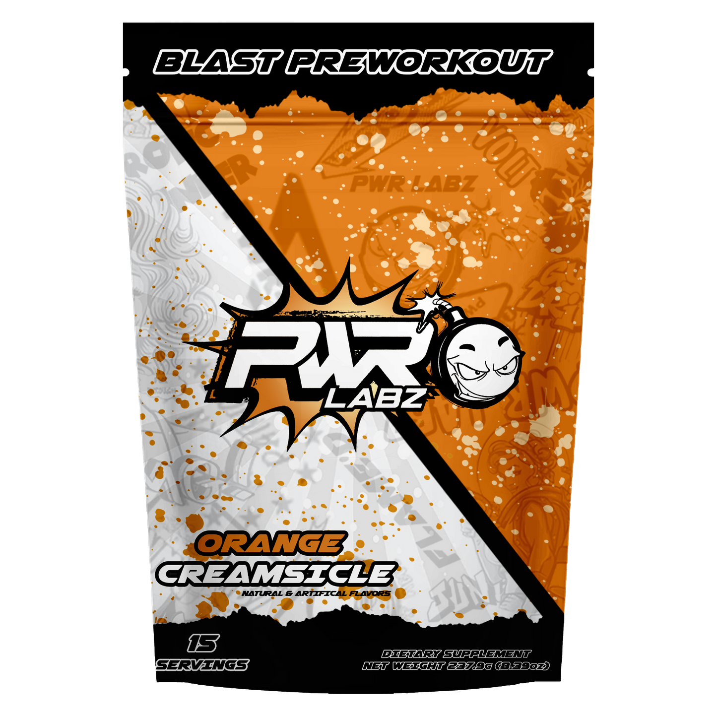 BLAST PRE (CREMA DE NARANJA)