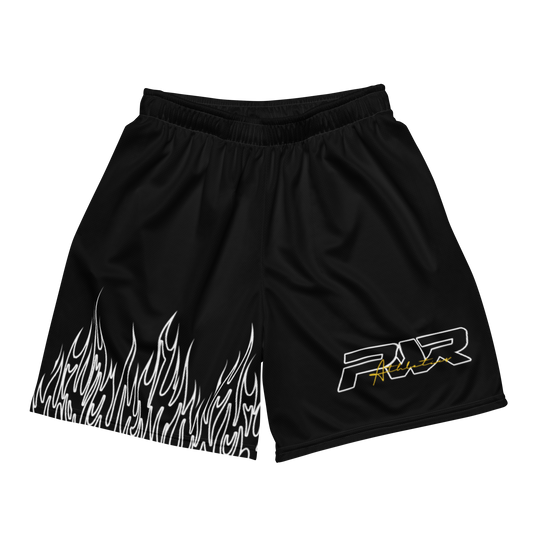 Signature Flame Shorts (Black)