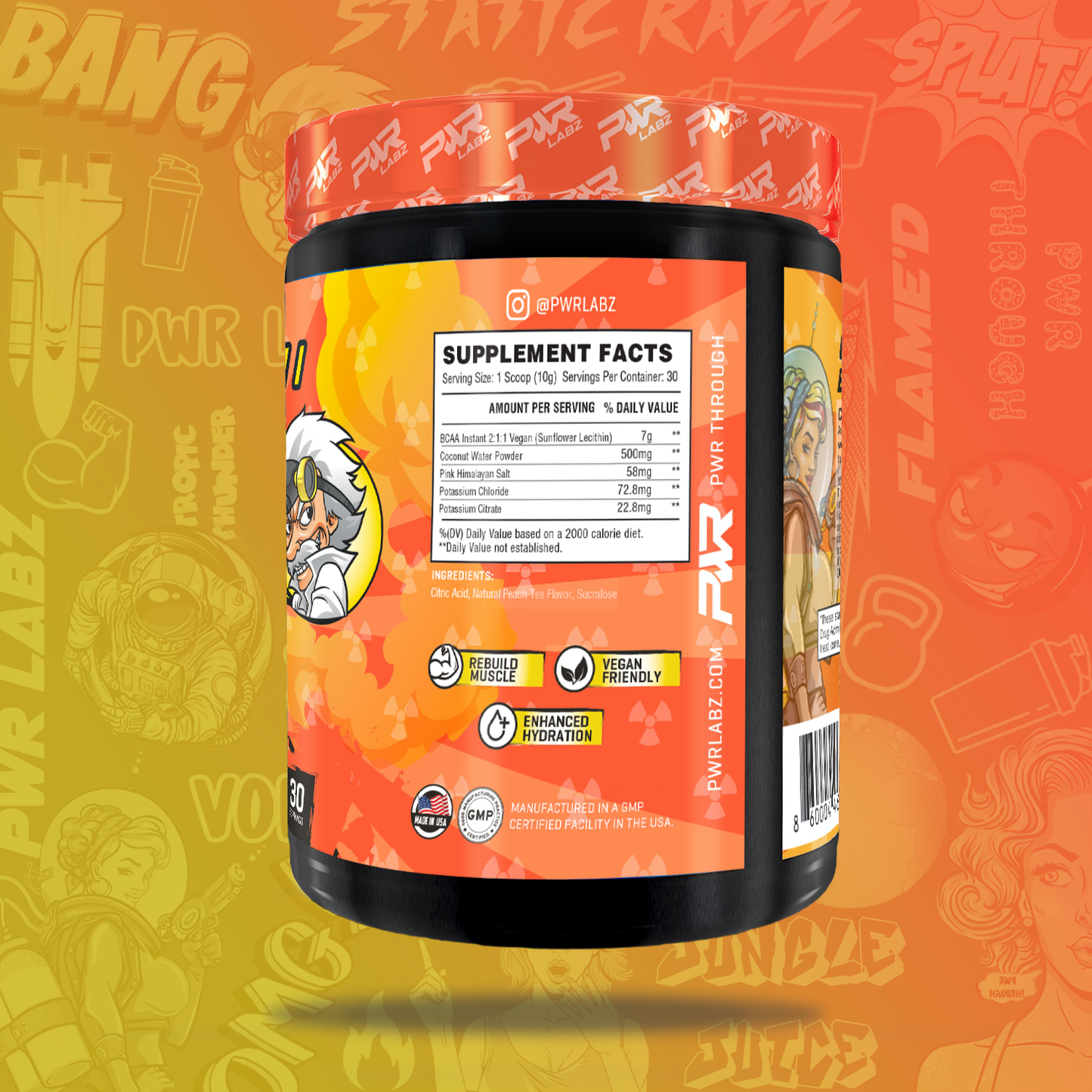 CATALYST BCAA'S ( PEACH ICED TEA)
