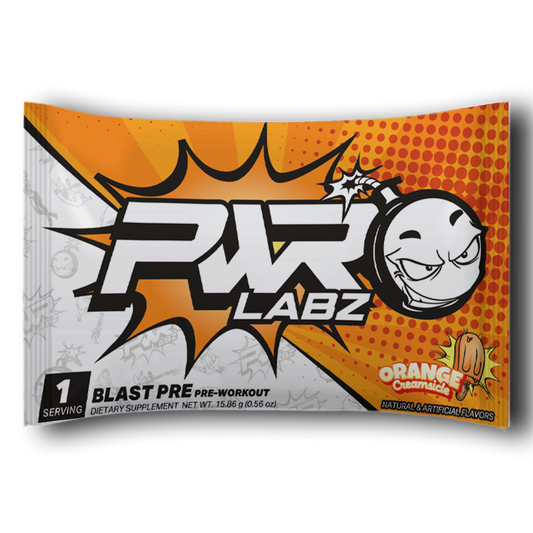 BLAST PRE ORANGE CREAM PACKET