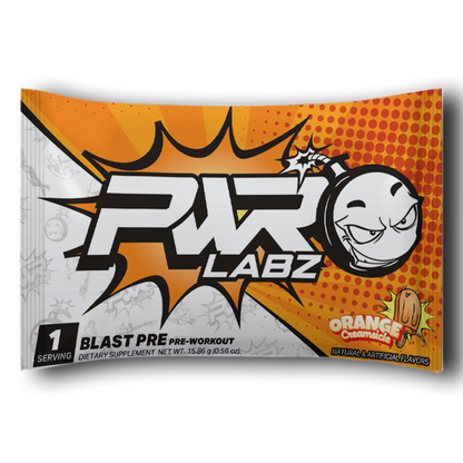 BLAST PRE ORANGE CREAM PACKET