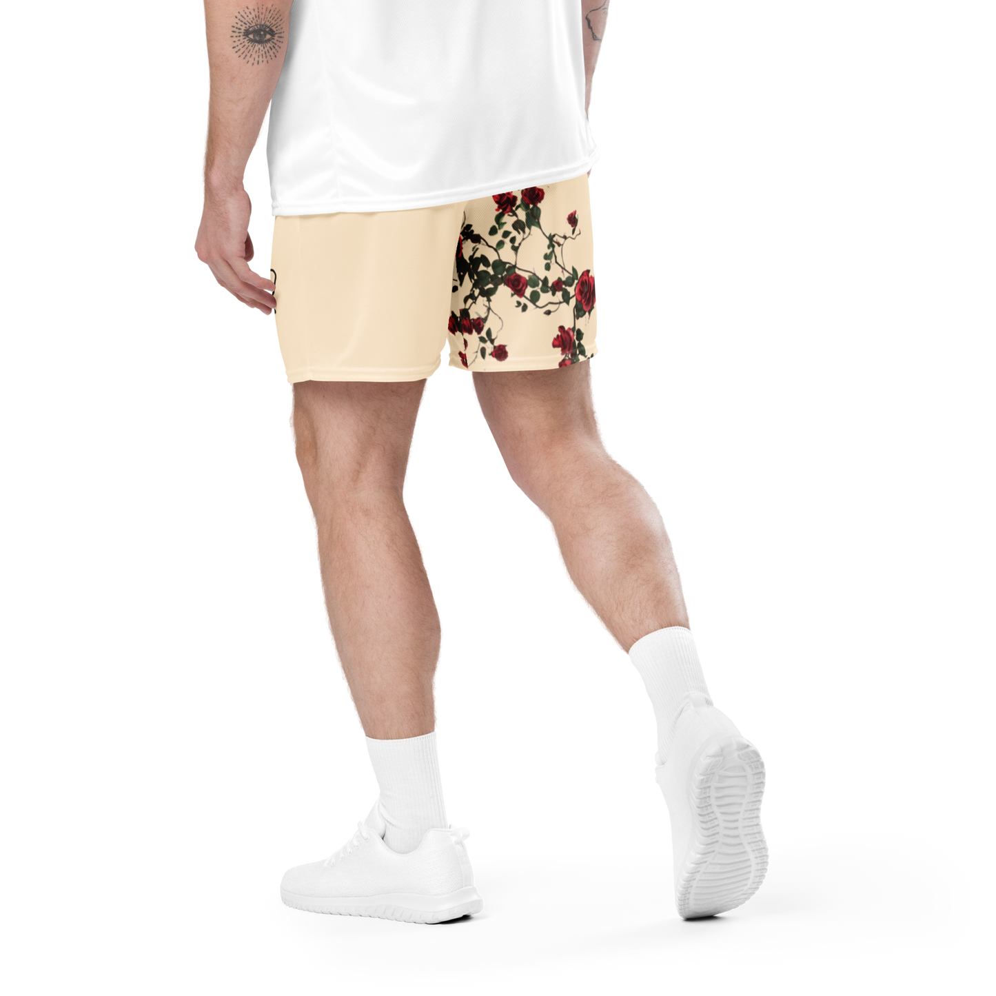 Signature Rose Shorts (Baige)
