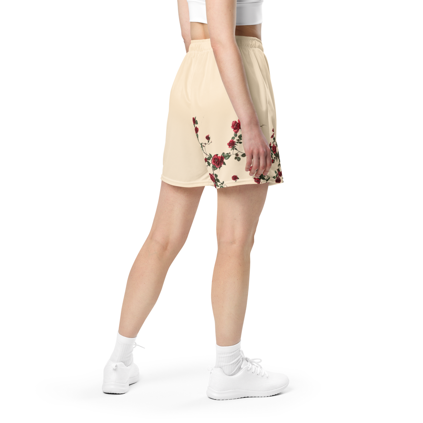 Signature Rose Shorts (Baige)