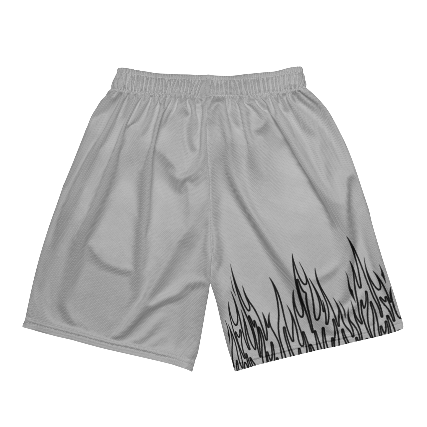 Signature Flame Shorts (Gray)