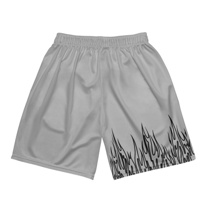 Signature Flame Shorts (Gray)