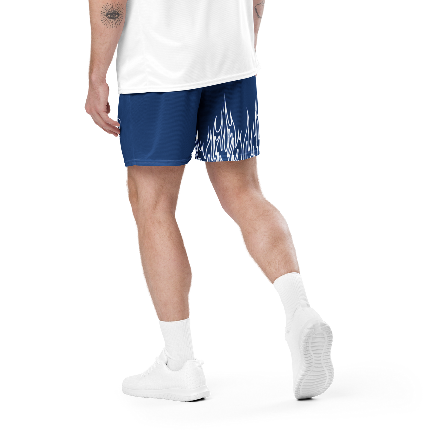 Signature Flame Shorts (Blue)