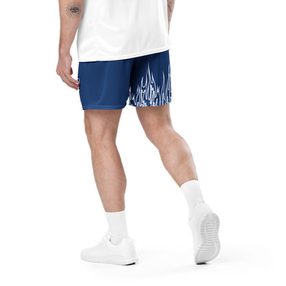 Signature Flame Shorts (Blue)