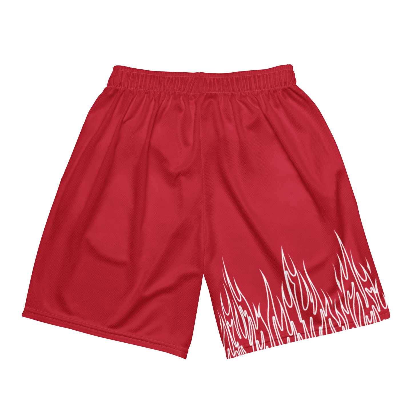 Signature Flame Shorts (Red)