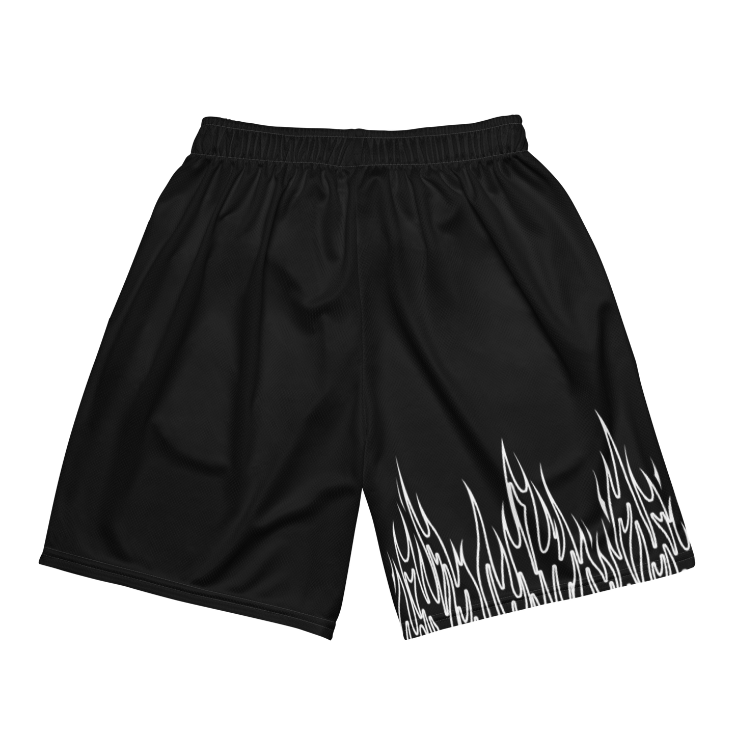 Signature Flame Shorts (Black)