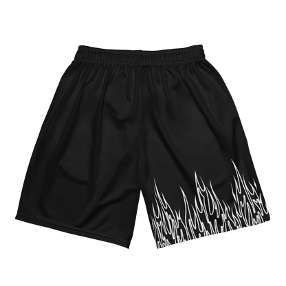 Signature Flame Shorts (Black)