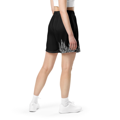 Signature Flame Shorts (Black)