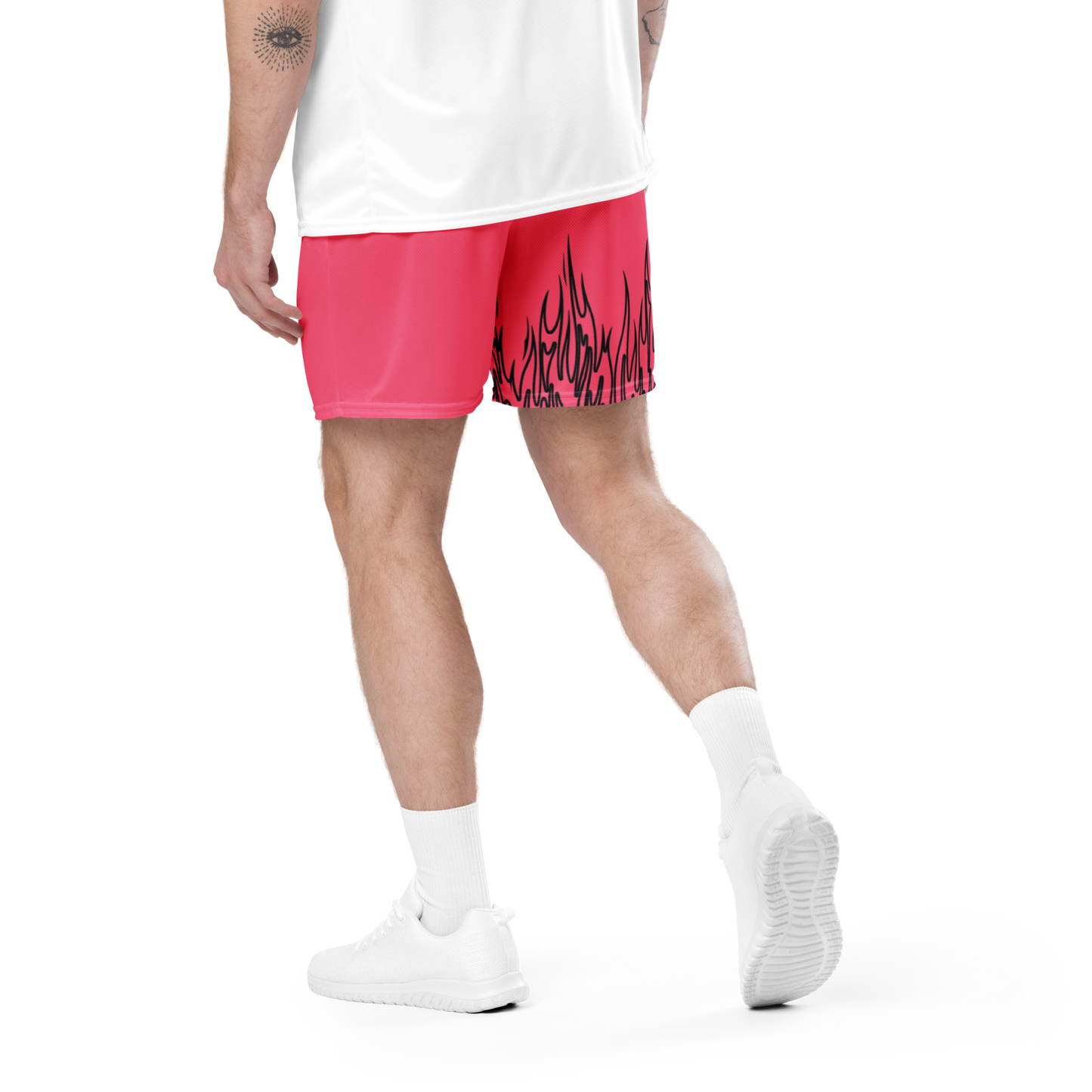 Signature Flame Shorts (Pink)