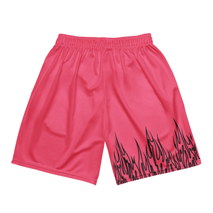 Signature Flame Shorts (Pink)
