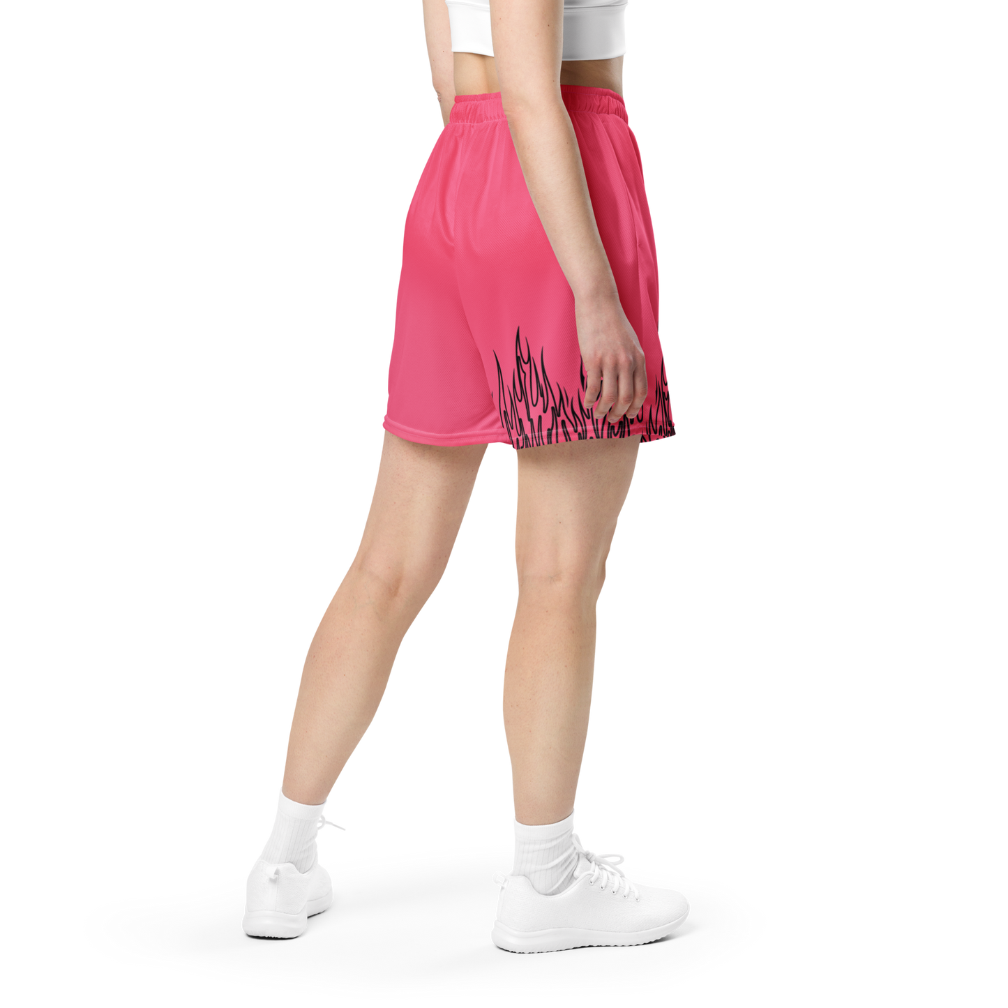 Signature Flame Shorts (Pink)