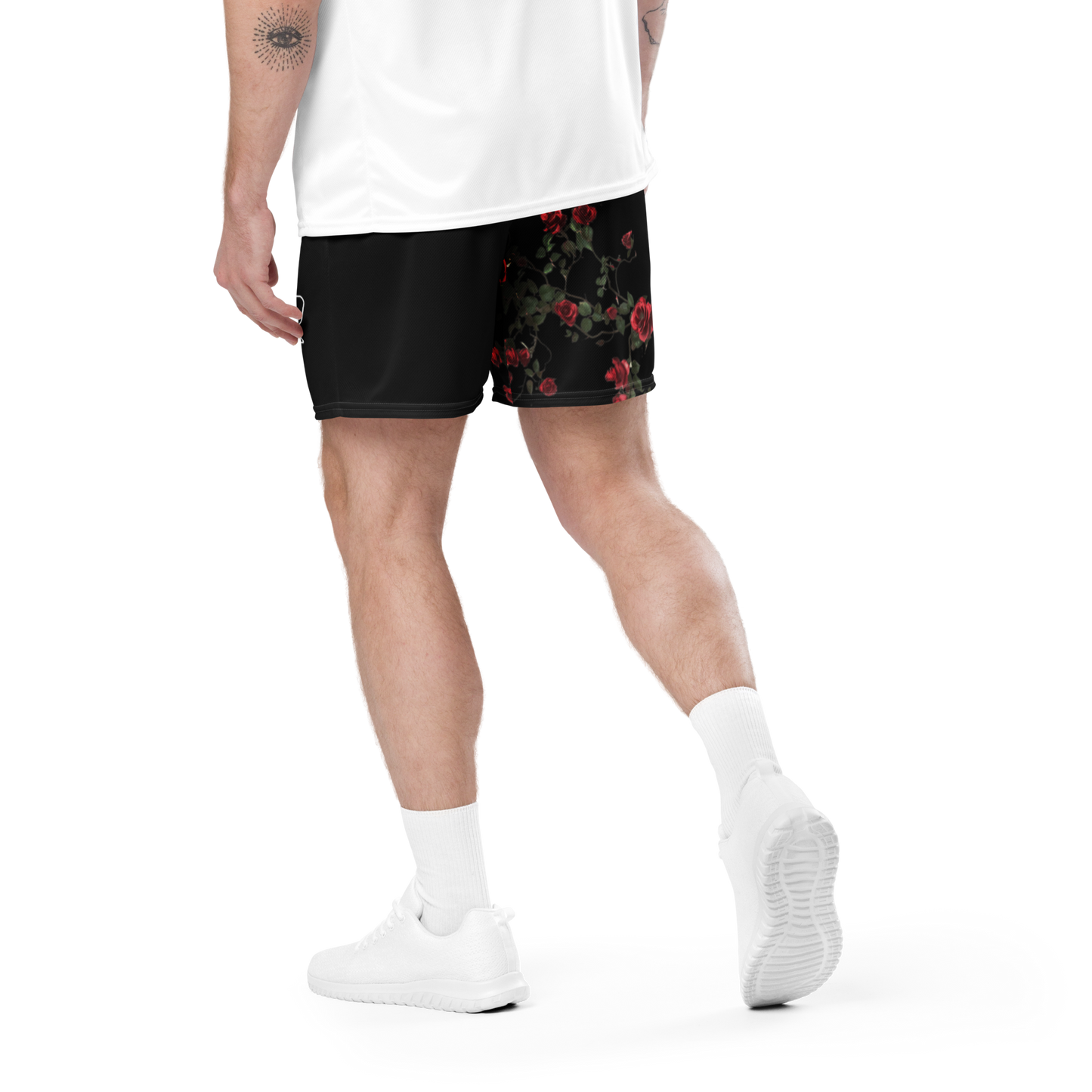 Signature Rose Shorts (Black)