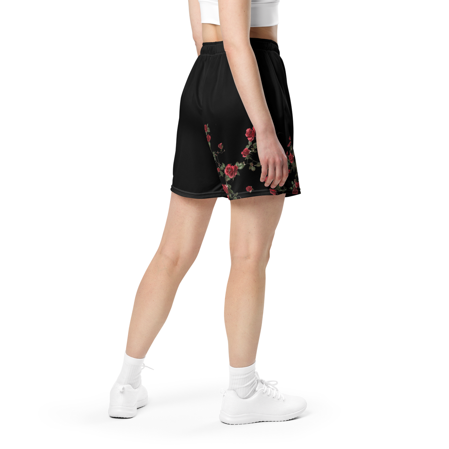 Signature Rose Shorts (Black)