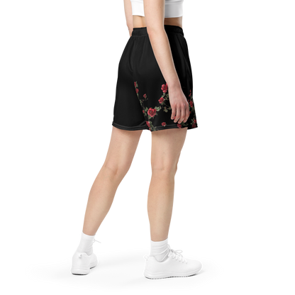 Signature Rose Shorts (Black)
