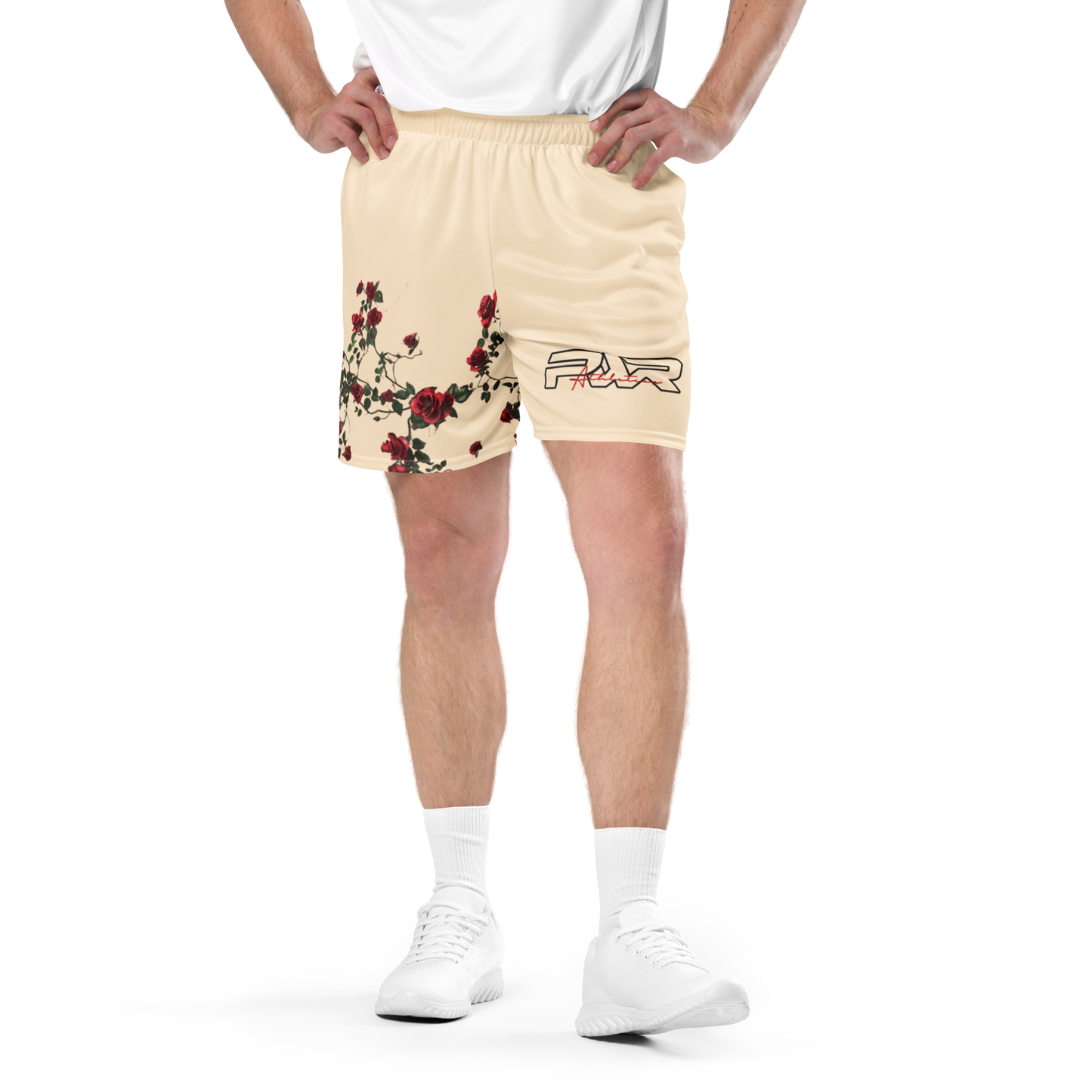 Signature Rose Shorts (Baige)