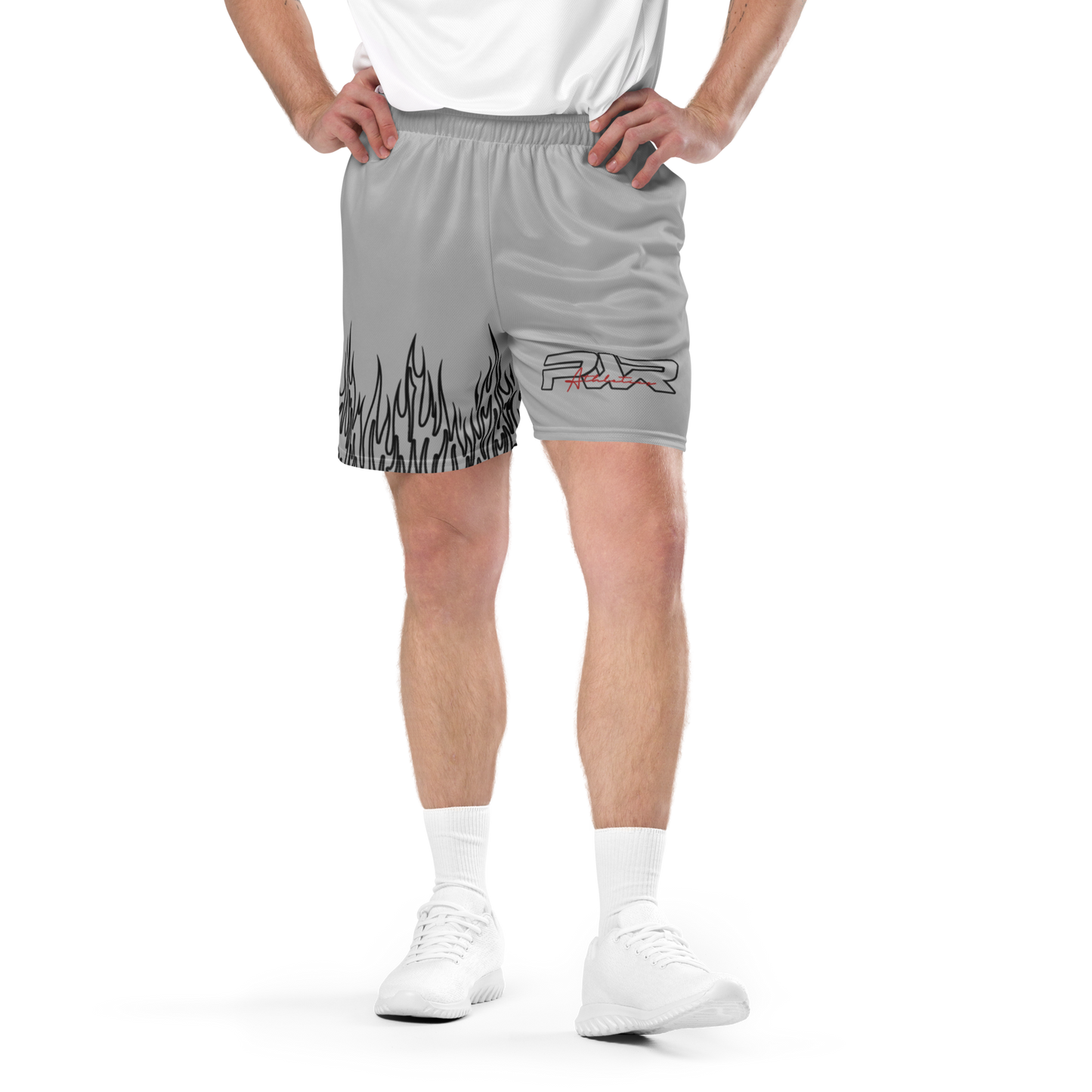 Signature Flame Shorts (Gray)