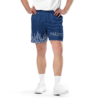 Signature Flame Shorts (Blue)