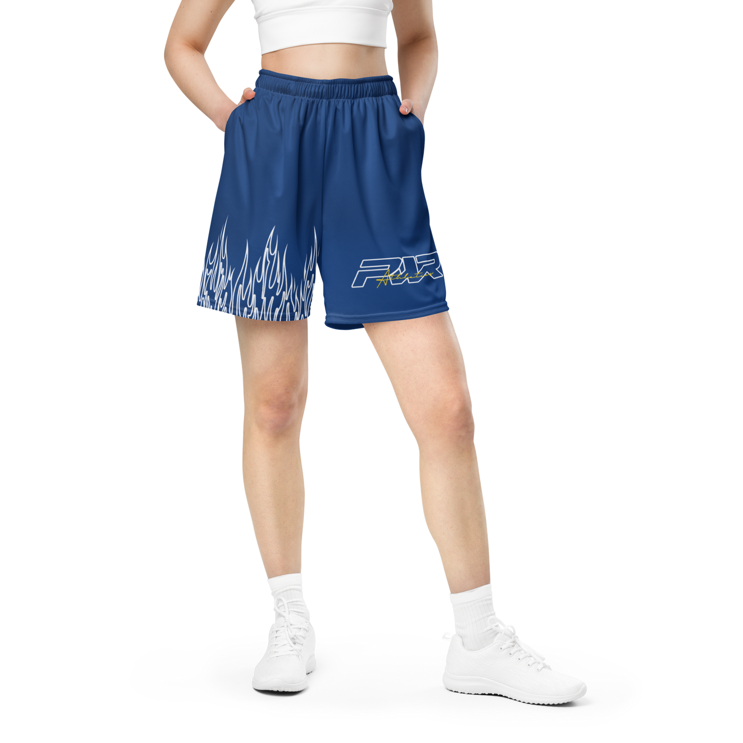 Signature Flame Shorts (Blue)