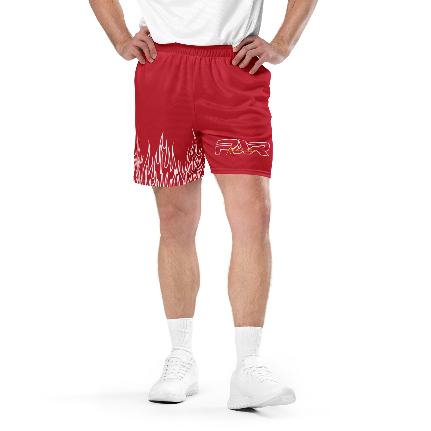 Signature Flame Shorts (Red)