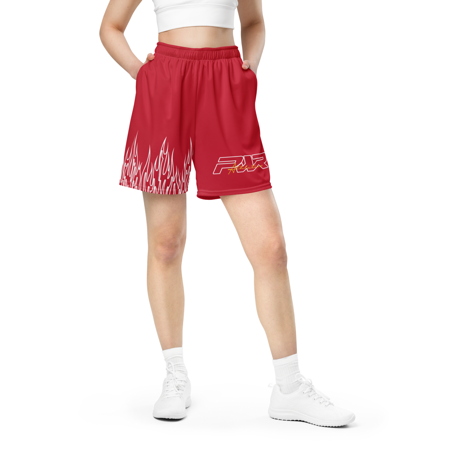 Signature Flame Shorts (Red)