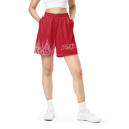 Signature Flame Shorts (Red)