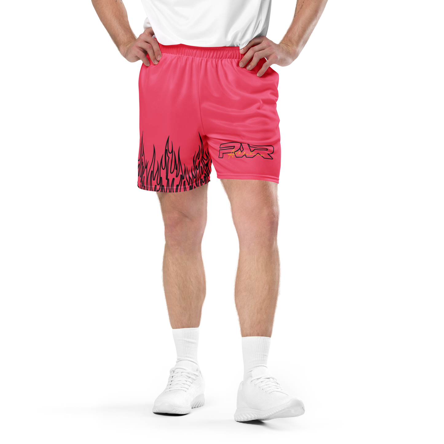 Signature Flame Shorts (Pink)