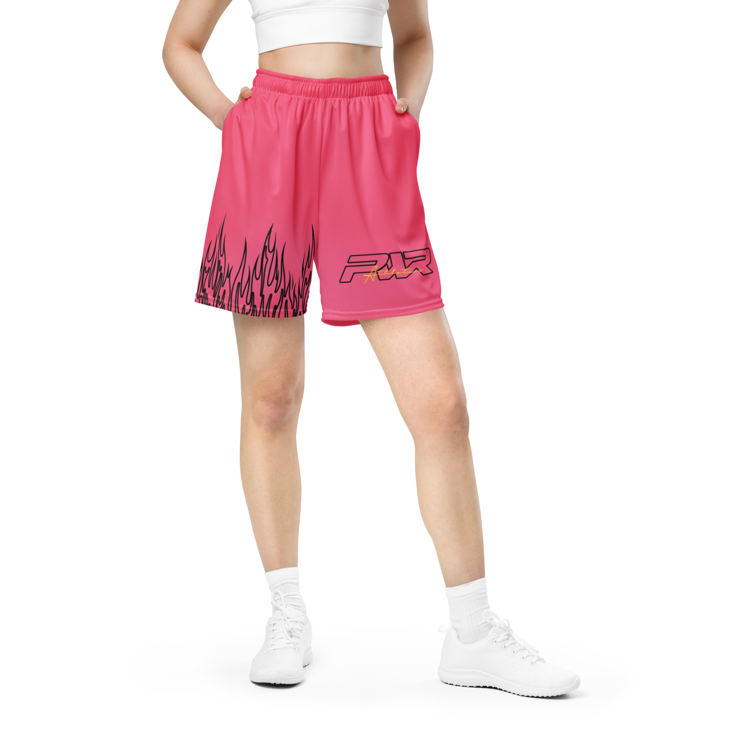 Signature Flame Shorts (Pink)