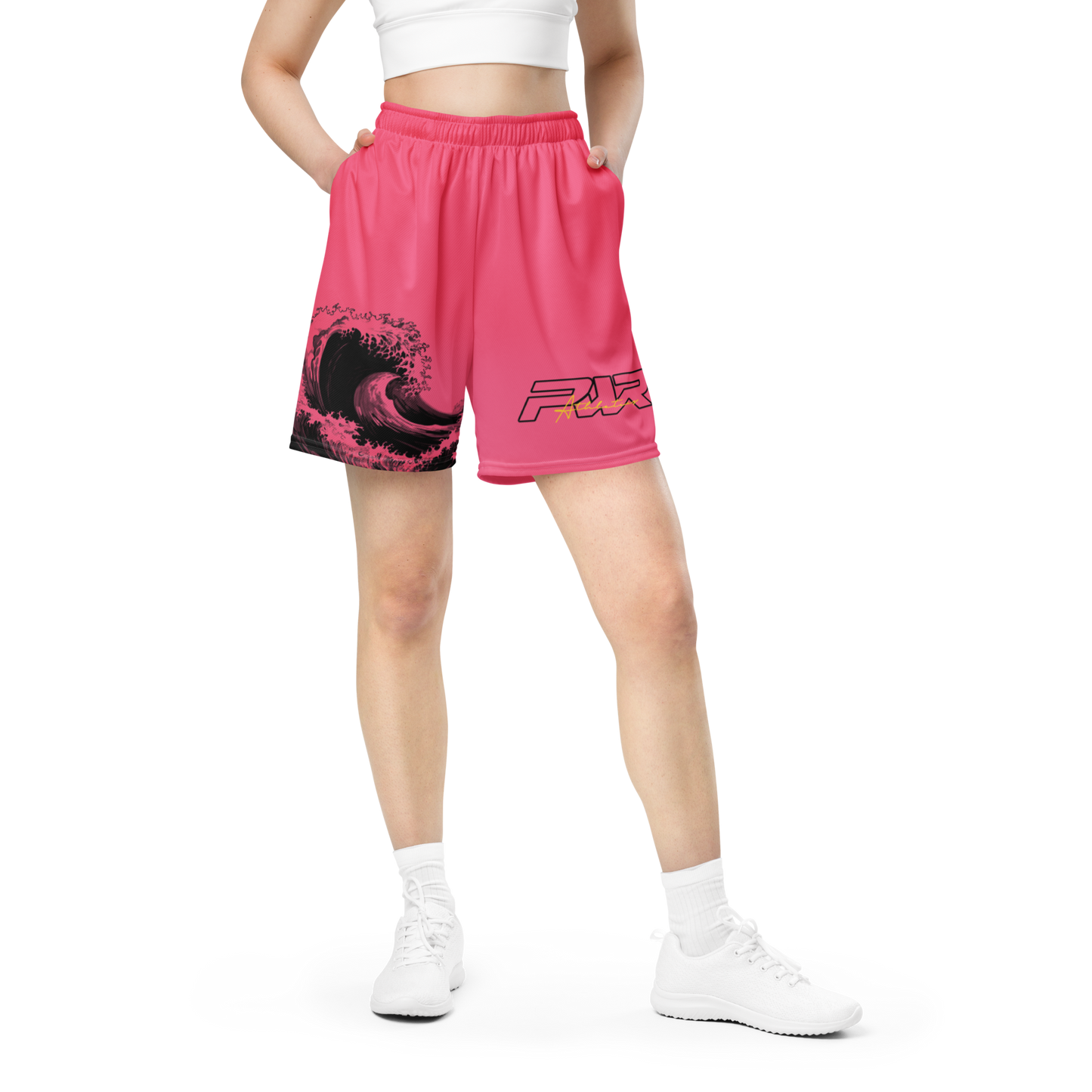 Signature Wave Shorts (Pink)